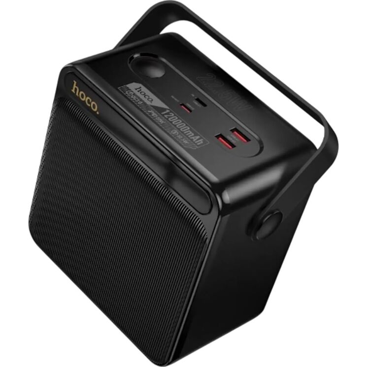 Внешний аккумулятор Hoco DB101 Zeus 22.5W (120000mAh) - Black (995753B) Внешний аккумулятор Hoco DB101 Zeus 22.5W (120000mAh) - Black: фото 2 из 5