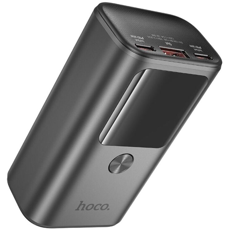 Зовнішній акумулятор Hoco Q17A Electric PD30W (10000mAh) - Space Gray: фото 3 з 6