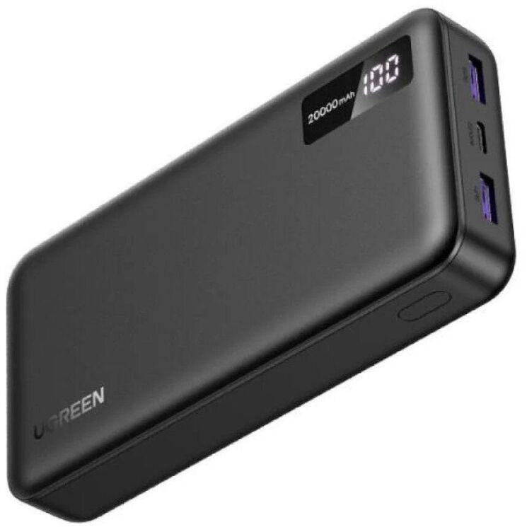 Зовнішній акумулятор UGREEN PB312 22.5W + PD20W (20000mAh) 25683 - Silver: фото 3 з 14