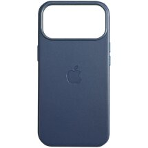 Захисний чохол Copiex Leather Case with MagSafe для Apple iPhone 17 Pro Max - Blue: фото 1 з 1