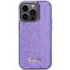 Защитный чехол Guess Sequin Script Metal для Apple iPhone 14 Pro - Purple (306664V). Фото 2 из 8