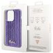 Защитный чехол Guess Sequin Script Metal для Apple iPhone 14 Pro - Purple (306664V). Фото 8 из 8