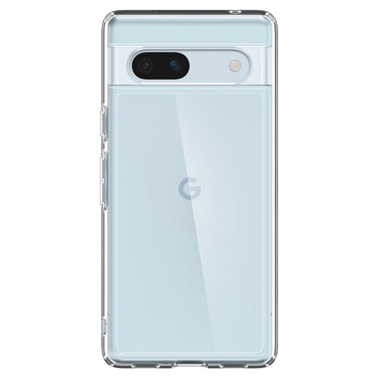Защитный чехол Spigen (SGP) Ultra Hybrid для Google Pixel 7a - Crystal Clear: фото 3 из 14