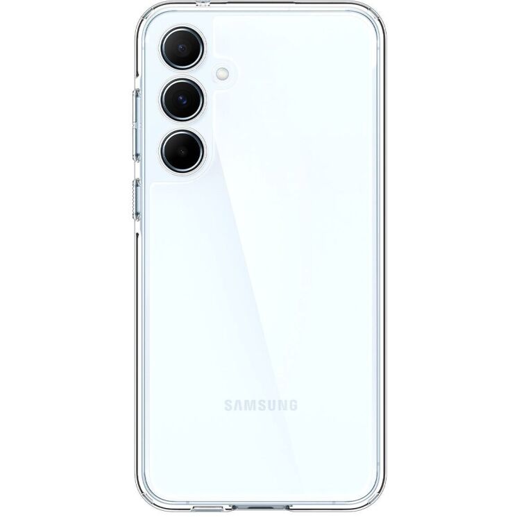 Защитный чехол Spigen (SGP) Ultra Hybrid для Samsung Galaxy A55 (A556) - Crystal Clear: фото 3 из 14