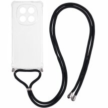 Захисний чохол UniCase AirBag with Strap для Xiaomi Redmi Note 14 Pro Plus - Transparent: фото 1 из 5