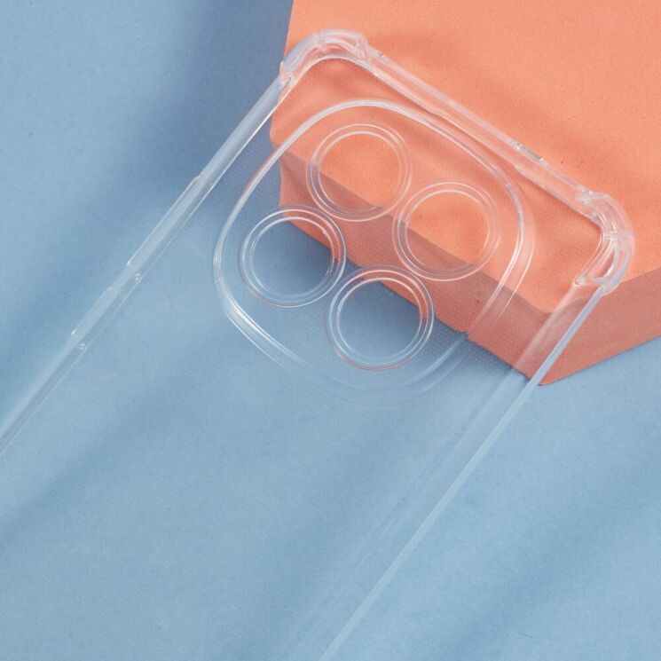 Захисний чохол UniCase AirBag with Strap для Xiaomi Redmi Note 14 Pro Plus - Transparent: фото 5 з 5