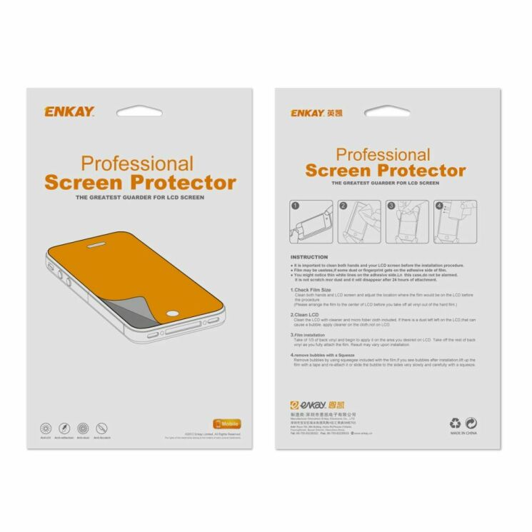 Защитная пленка ENKAY Clear HD для Apple iPhone 11 Pro Max: фото 6 из 6