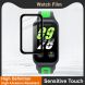 Защитная пленка IMAK Watch Film для Xiaomi Mi Smart Band 9 Active / Redmi Watch 3 - Black (320522B). Фото 3 из 8