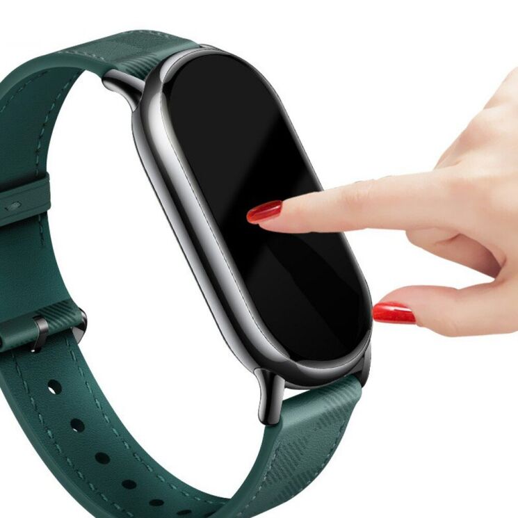 Защитная пленка IMAK Watch Film для Xiaomi Mi Smart Band 9 Active / Redmi Watch 3 - Black: фото 5 из 8