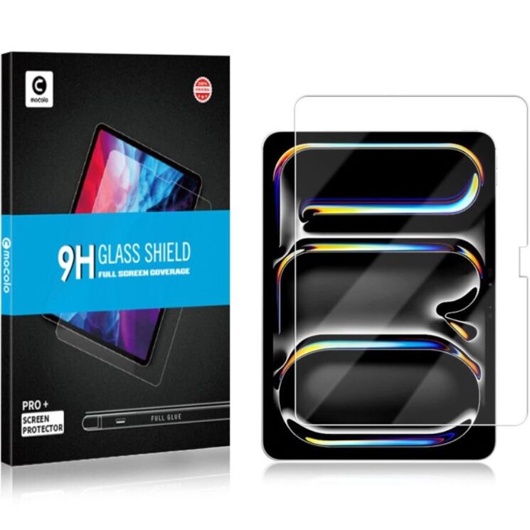 Захисне скло MOCOLO Clear Glass для Apple iPad Pro 11 (2024): фото 4 из 7