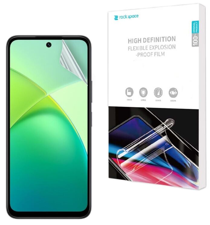 Захисна плівка на екран RockSpace Explosion-Proof SuperClear для Infinix Smart 10 Plus: фото 1 з 10