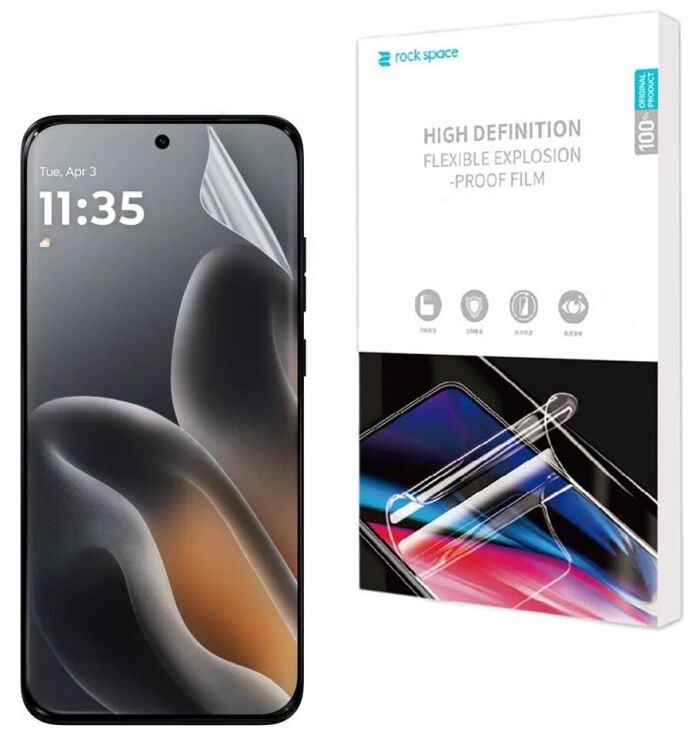 Захисна плівка на екран RockSpace Explosion-Proof SuperClear для Motorola Edge 70 Fusion: фото 1 з 10