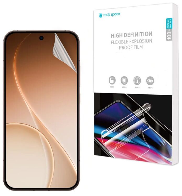 Захисна плівка на екран RockSpace Explosion-Proof SuperClear для OPPO Reno 15 Pro: фото 1 з 10