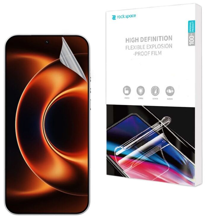 Защитная пленка на экран RockSpace Explosion-Proof SuperClear для Xiaomi 17 Ultra: фото 1 из 10