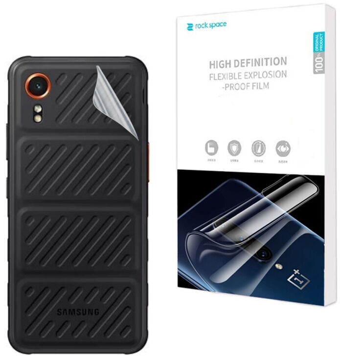Защитная пленка на заднюю панель RockSpace SuperClear для Samsung Galaxy Xcover 7 (G556): фото 1 из 9