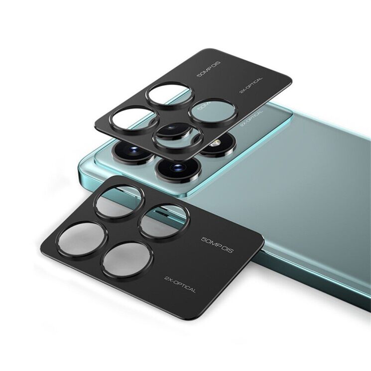 Защитная рамка IMAK Camera Styling для Xiaomi Poco F6 Pro - Black: фото 6 из 11