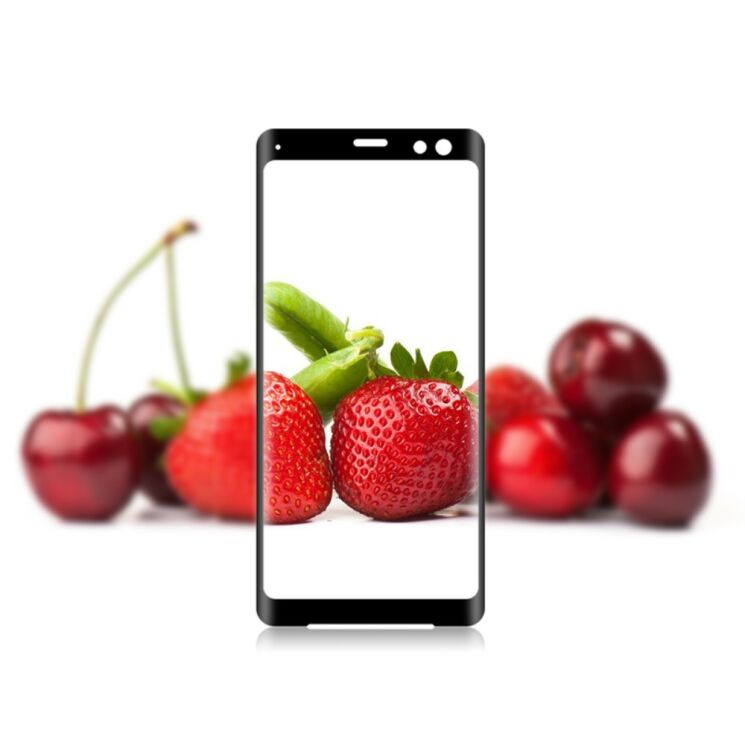 Защитное стекло AMORUS 3D Curved Glass для Sony Xperia XZ3 - Black: фото 7 из 7