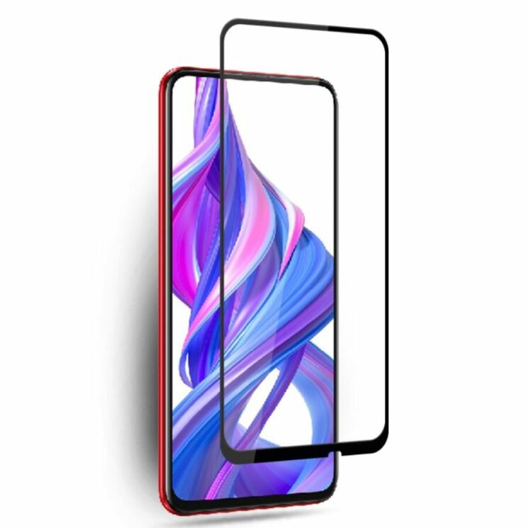 Захисне скло AMORUS Full Glue Tempered Glass для Huawei Honor 9X - Black: фото 3 з 7