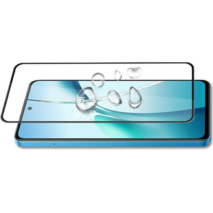 Захисне скло AMORUS Full Glue Tempered Glass для OnePlus Nord CE 4 Lite - Black: фото 5 з 7