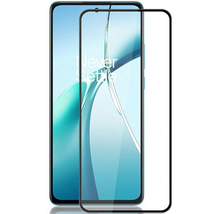 Захисне скло AMORUS Full Glue Tempered Glass для OnePlus Nord CE 4 Lite - Black: фото 1 з 7