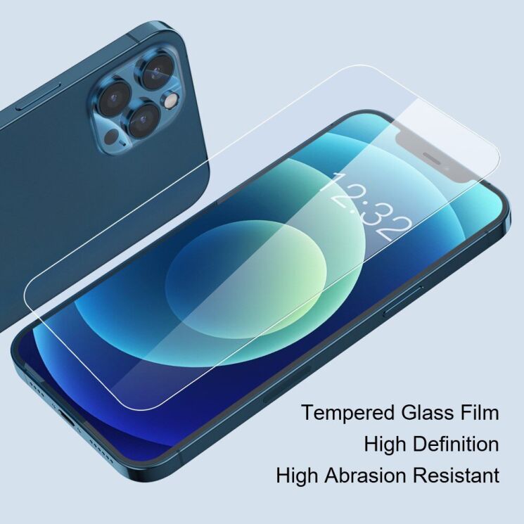 Защитное стекло AMORUS Ultra Clear для Apple iPhone 16e: фото 9 из 10