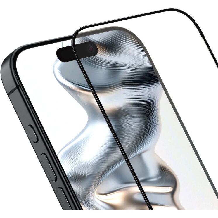 Защитное стекло AULUMU AF01 Crystal Clear Screen Protector для iPhone 17 Pro - Black (422741B) Защитное стекло AULUMU AF01 Crystal Clear Screen Protector для iPhone 17 Pro - Black: фото 5 из 10