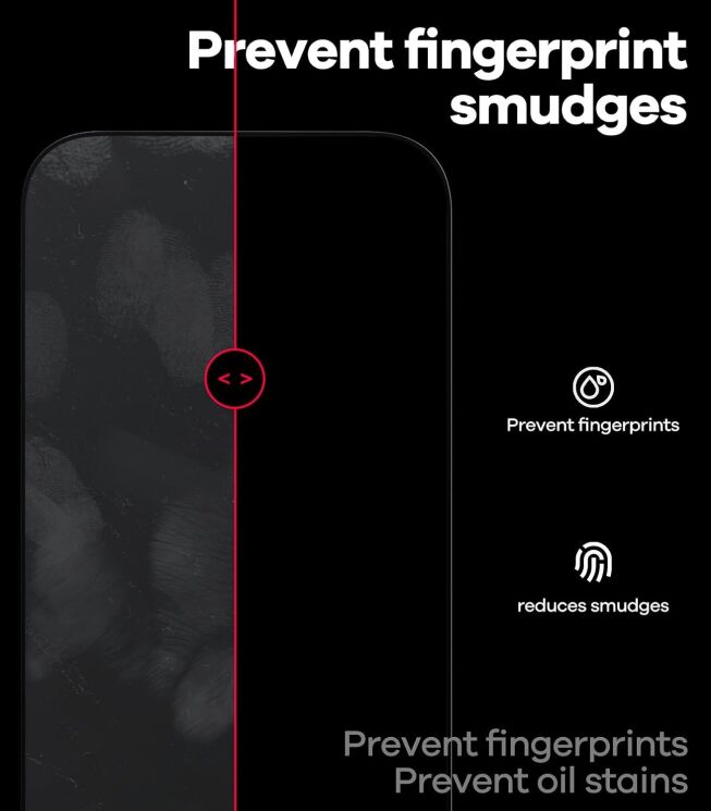 Защитное стекло AULUMU AF01 Crystal Clear Screen Protector для iPhone 17 Pro - Black (422741B) Защитное стекло AULUMU AF01 Crystal Clear Screen Protector для iPhone 17 Pro - Black: фото 7 из 10
