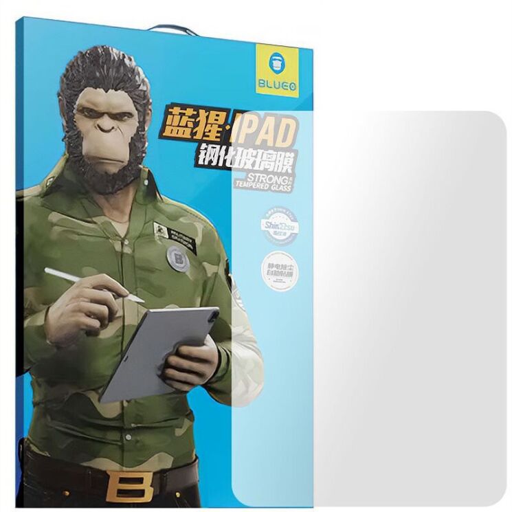 Защитное стекло Blueo HD для Apple iPad Pro 11 (2024) - Прозрачный: фото 1 из 4