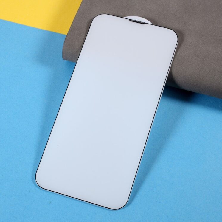 Захисне скло Deexe Full Glue Coverage для Apple iPhone 15 Plus - Black: фото 5 з 10