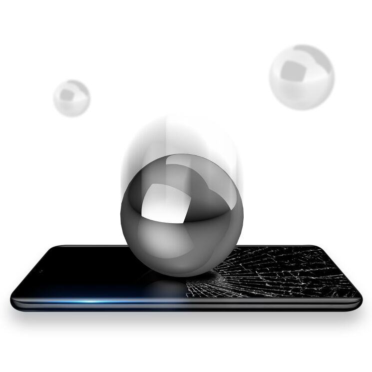 Защитное стекло DUX DUCIS 3D Curved Full Glue для Motorola Edge 70 Fusion - Black: фото 5 из 7