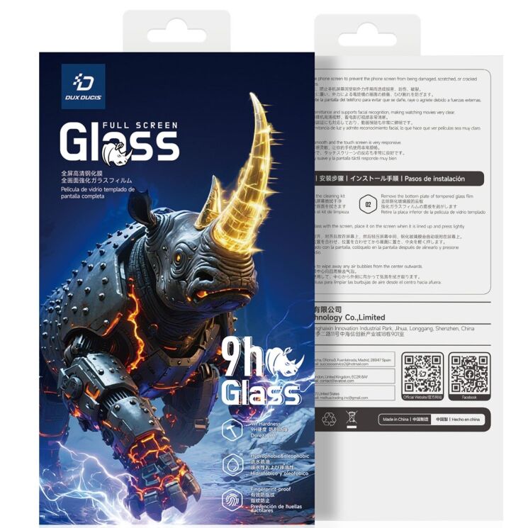 Защитное стекло DUX DUCIS Full Glue для Motorola Edge 70 Max - Black: фото 7 из 7