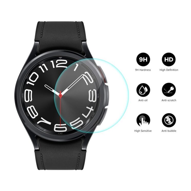 Защитное стекло ENKAY 9H Screen Protector для Samsung Galaxy Watch 6 Classic (43mm): фото 2 из 9
