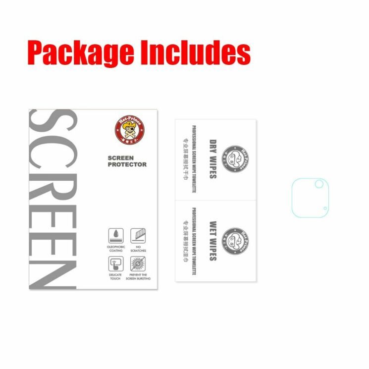 Защитное стекло HAT PRINCE 9H Camera Protector для Apple iPhone 11 Pro Max: фото 4 из 5