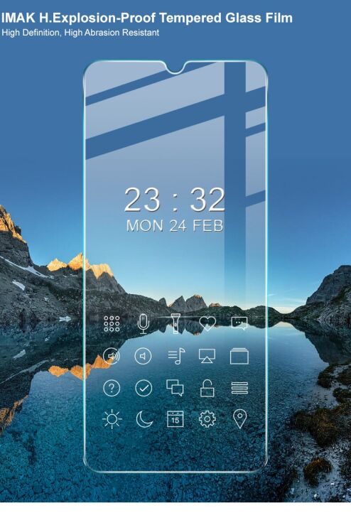 Защитное стекло IMAK H Screen Guard для Nokia G60 - Transparent: фото 3 из 10