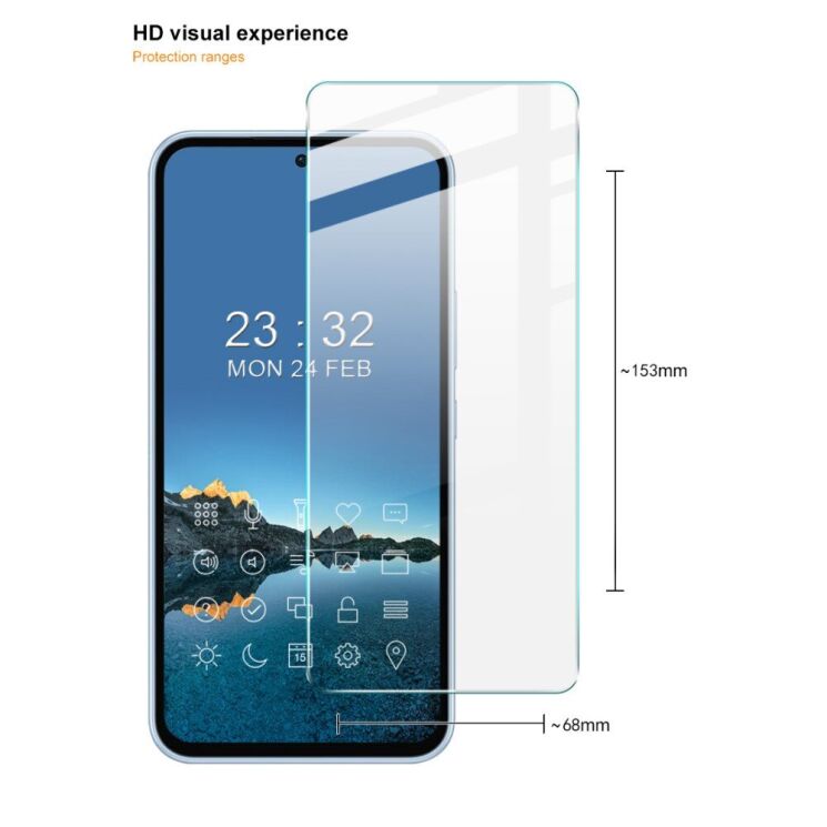 Защитное стекло IMAK H Screen Guard для Samsung Galaxy A54 (A546): фото 8 из 11