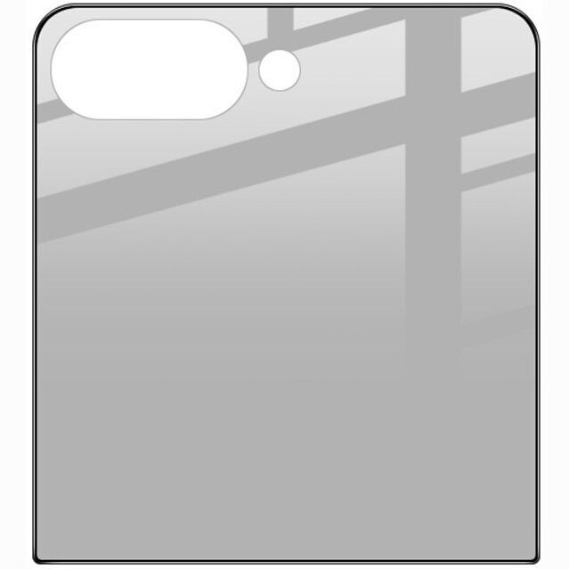 Защитное стекло IMAK Privacy 9H Protect для Samsung Galaxy Flip 7 / Flip 8 - Black (383979B) Защитное стекло IMAK Privacy 9H Protect для Samsung Galaxy Flip 7 / Flip 8 - Black: фото 2 из 8