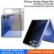 Защитное стекло IMAK Privacy 9H Protect для Samsung Galaxy Flip 7 / Flip 8 - Black (383979B). Фото 7 из 8