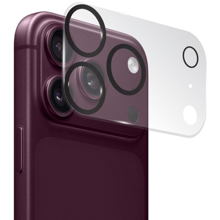 Захисне скло Intaleo Camera Lens для iPhone 18 Pro Max - Black: фото 2 з 4