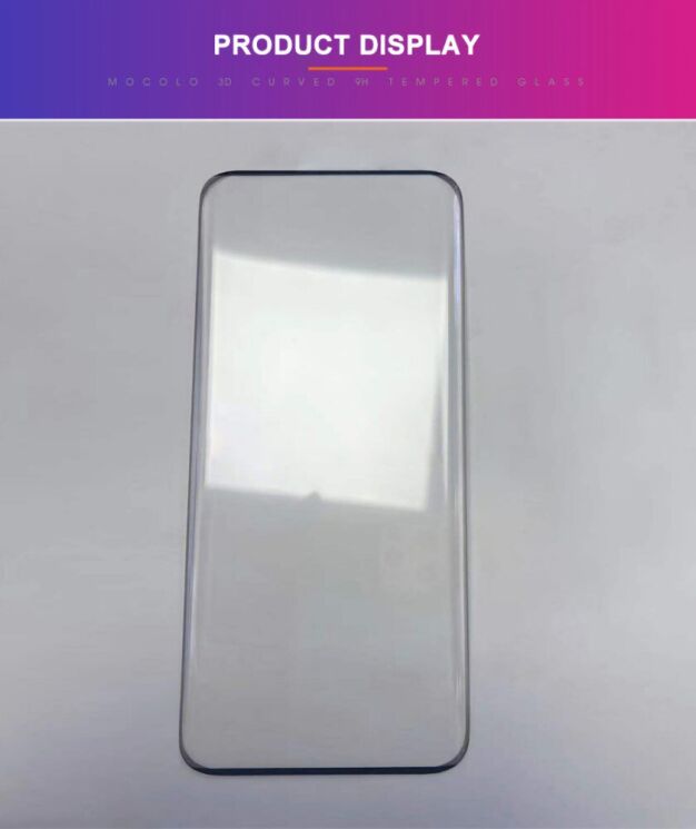 Защитное стекло MOCOLO 3D Curved Full Glue для Xiaomi 12 / 12X - Black: фото 11 из 11