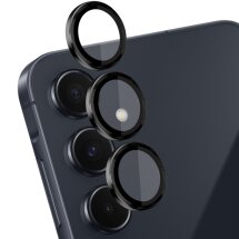Захисне скло на камеру (3шт) NORTHJO Camera Lens Glass для Samsung Galaxy A55 (A556) - Black: фото 1 з 5