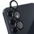 Захисне скло на камеру (3шт) NORTHJO Camera Lens Glass для Samsung Galaxy A55 (A556) - Black: фото 1 з 5
