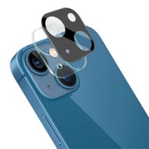 Защитное стекло на камеру IMAK Integrated Lens Protector для Apple iPhone 13 / 13 mini - Black: фото 1 из 12