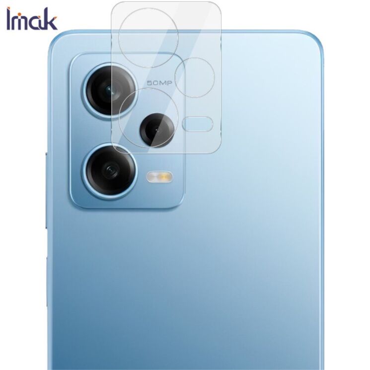 Защитное стекло на камеру IMAK Integrated Lens Protector для Xiaomi Redmi Note 12 Pro 5G: фото 3 из 12
