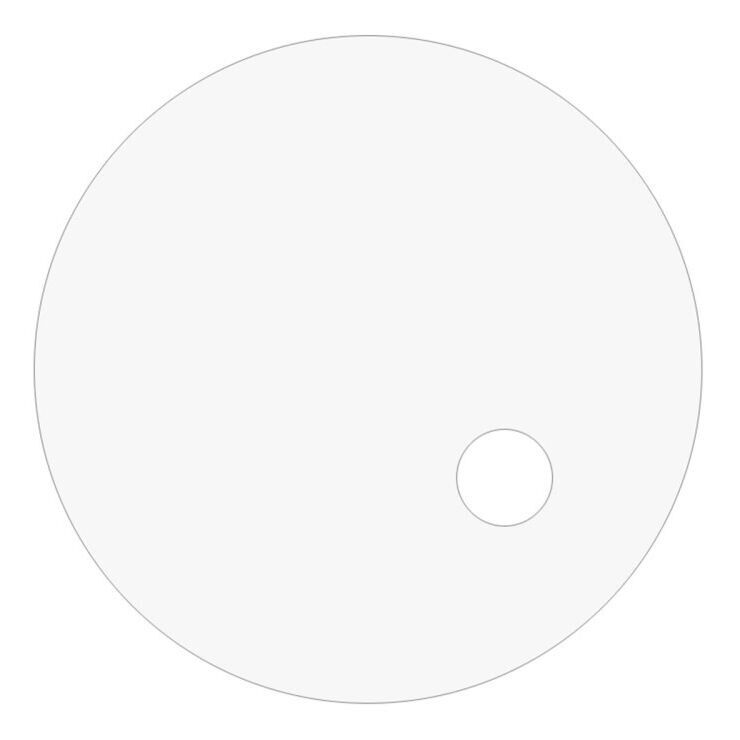 Защитное стекло на заднюю камеру Deexe Lens Protector для Xiaomi Redmi 14C / Redmi A4 5G / Poco C75: фото 2 из 6