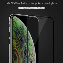 Захисне скло NILLKIN XD CP+ MAX для Apple iPhone 11 Pro MAX - Black: фото 1 з 15