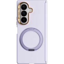 Защитный чехол ABEEL Silk Ring Magnetic (FF) для Samsung Galaxy Fold 8 Ultra - Lilac Purple: фото 1 из 8
