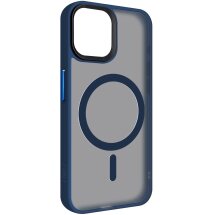 Защитный чехол ArmorStandart Uniq MagSafe для Apple iPhone 15 - Dark Blue: фото 1 из 1