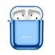 Защитный чехол BASEUS Shining Hook Case для Apple AirPods 1 / 2 - Blue (247310L). Фото 6 из 25