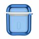 Защитный чехол BASEUS Shining Hook Case для Apple AirPods 1 / 2 - Blue (247310L). Фото 2 из 25