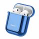 Защитный чехол BASEUS Shining Hook Case для Apple AirPods 1 / 2 - Blue (247310L). Фото 3 из 25